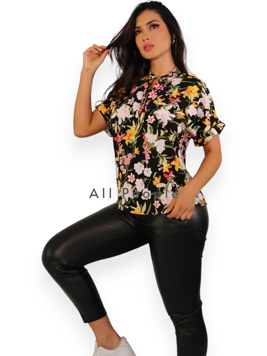 Blusa China Negro