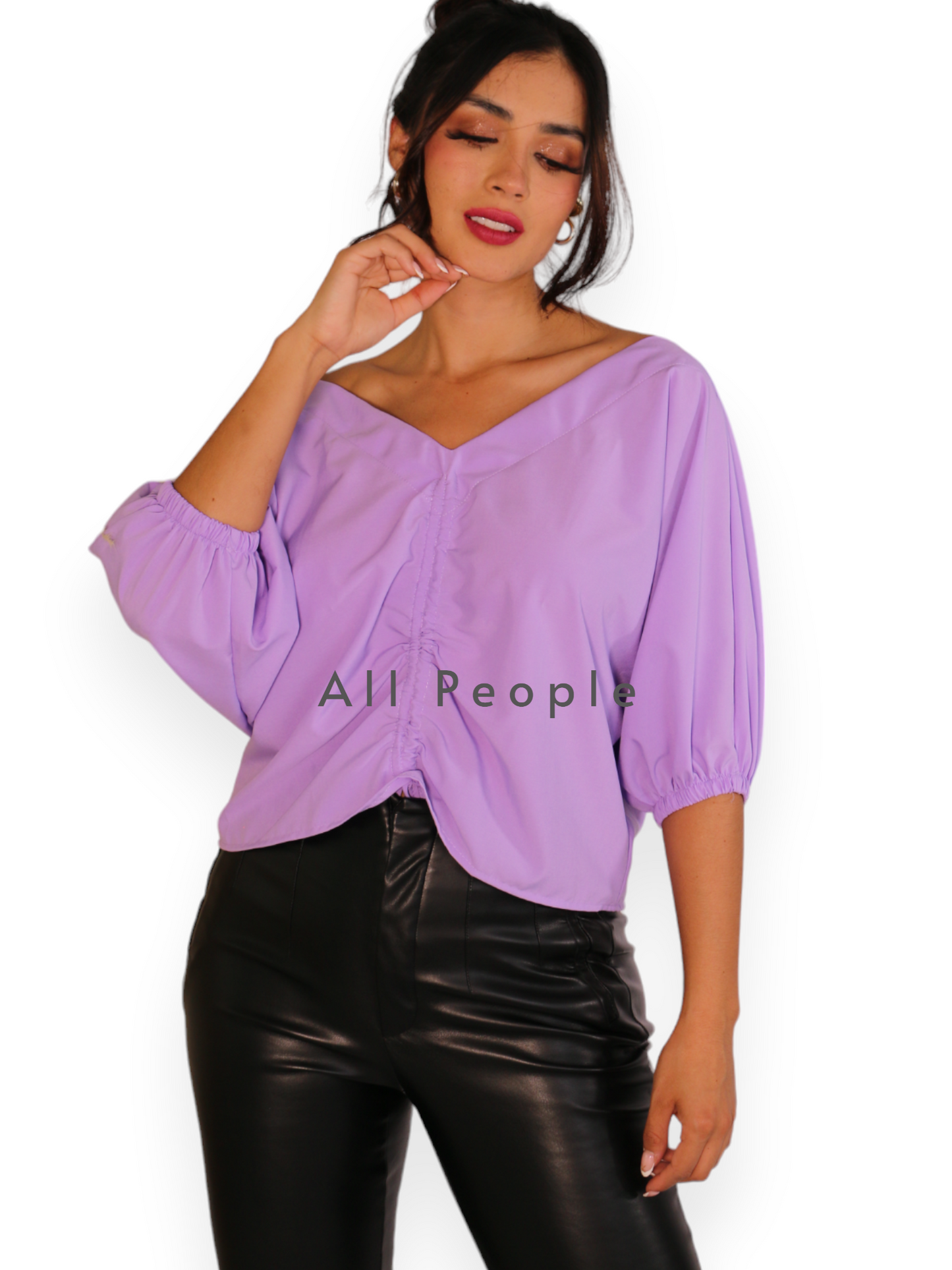 Blusa Cordon Lila