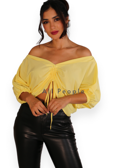 Blusa Cordon Amarillo