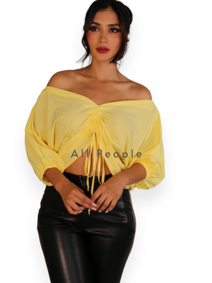 Blusa Cordon Amarillo