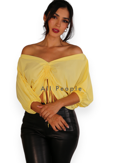 Blusa Cordon Amarillo