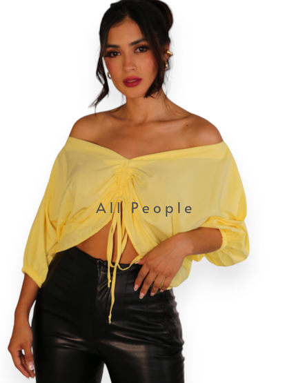 Blusa Cordon Amarillo